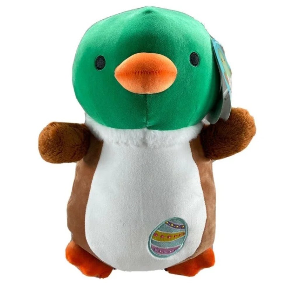 Squishmallows 2022 Easter Egg Avery Mallard Duck Hug Mee Tik Tok 14 Inch Plush